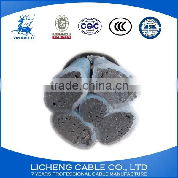 4*6+1*4mm2- Hot!!Chinese Cable Supplier Aluminum XLPE Insulated PVC Sheathed Construction Power Cable for Construction-YJLV photo-5