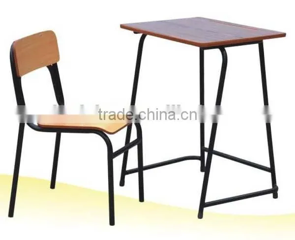 Examination Desk & Chair for Sale Student Furniture A-017 Classroom Chair & Desk
