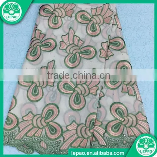 African Women's Skirt Fabric,Nigeria People's Clothing Fabric,cotton Cord Lace Fabric photo-5