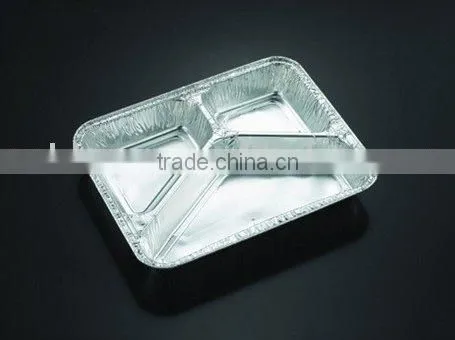 Three Compartment Aluminium Container photo-2
