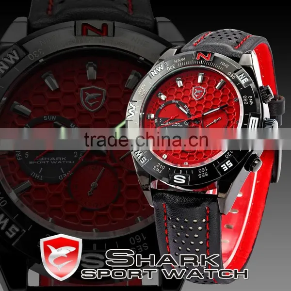 Analog Mens Waterproof Quartz Chrono Sport Watch SH082 photo-3