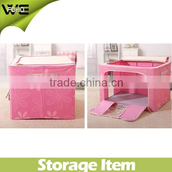 Home Storage Box for Quilt Organizer,fashion Stackable Non-woven Storage Box photo-2