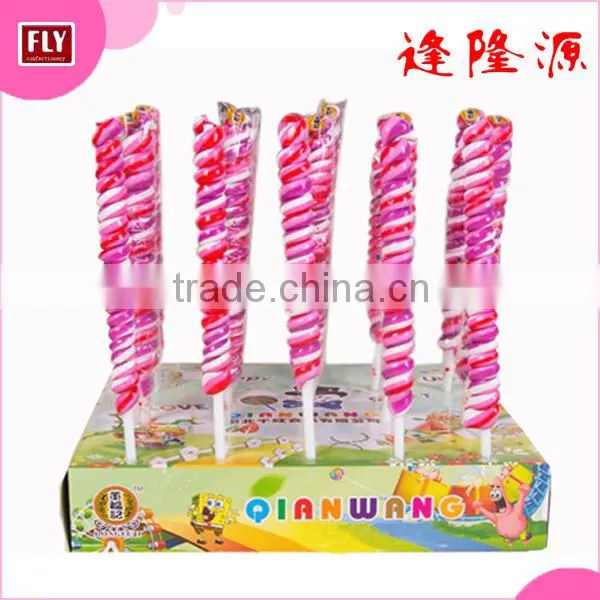 Fruit Flavour Sweets Swirl Giant Lollipops Stick photo-2