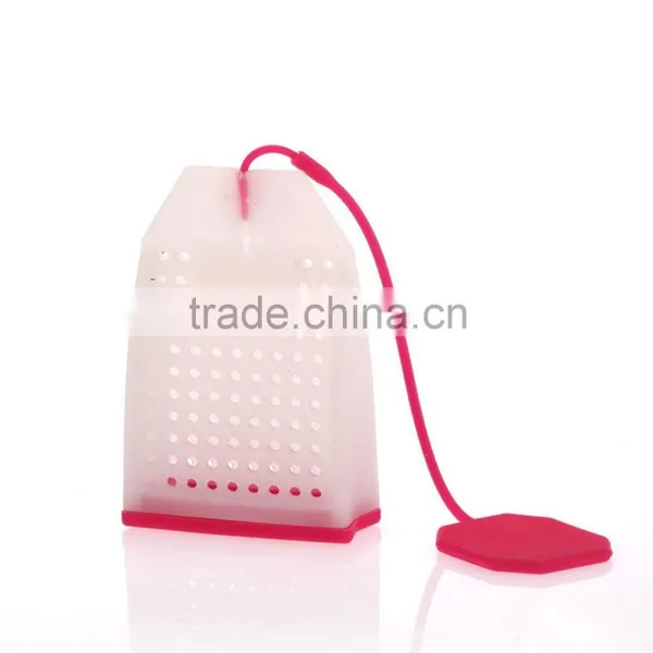 Factory Price BPA Free Silicone Bag Shape Tea Infuser photo-2