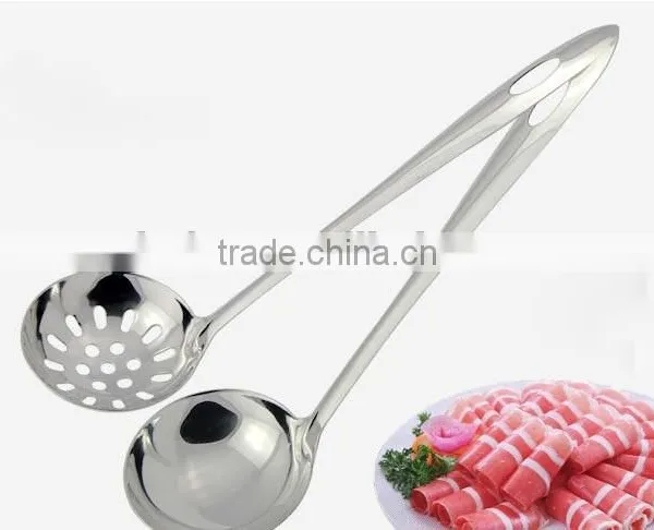 2016 HighQuality Korean Kitchenware Stainless Steelkitchen Tools/Hot Pot Spoon/strainer Customizable LOGO 1PCS S41 photo-4
