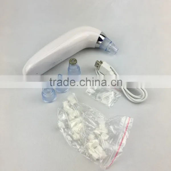 Rechargeable Diamond Microdermabrasion Machine Vacuum Blackhead Suction Pores Cleaning Machine for Skin Cleaning photo-4