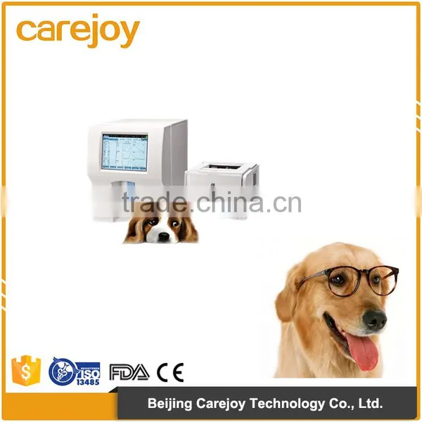 Factory Price !!! Hospital Double Channel LCD Touch Screen 10.4 Inch Auto Veterinary Hematology Analyzer for Vet