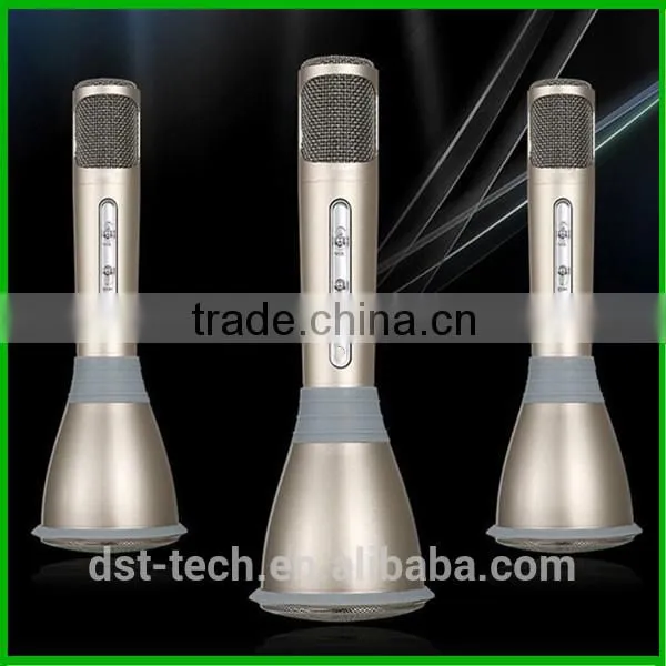 Most Fashion Blutooth Wireless Microphone Mini Karaoke Player photo-3