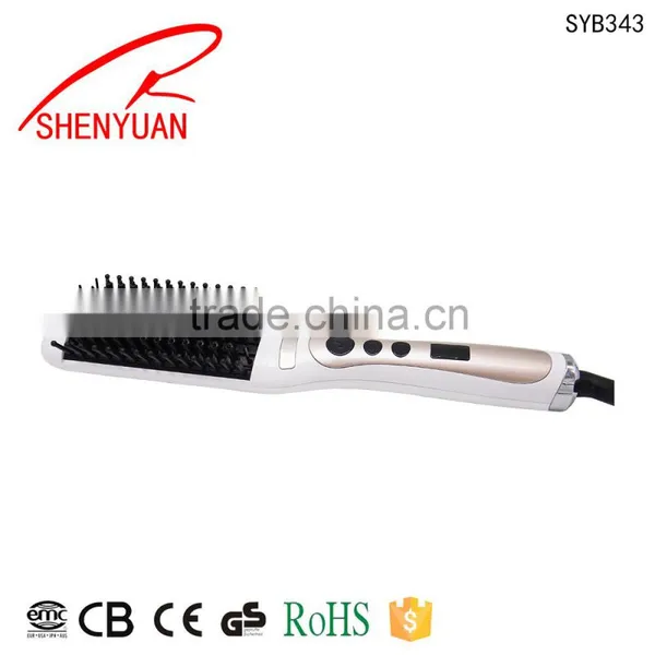 Electric Flat Iron Wireless Pro Hair Straightener PTC Heating Element Wireless photo-2