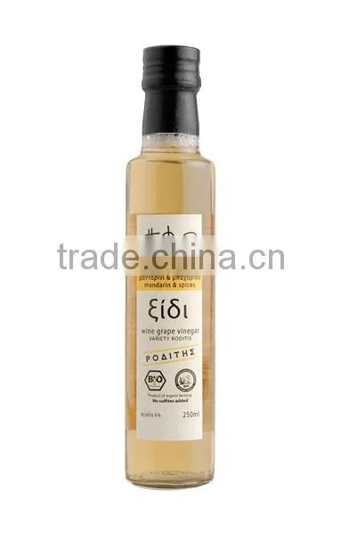 Organic White Grape Vinegar With Mandarin & Spices