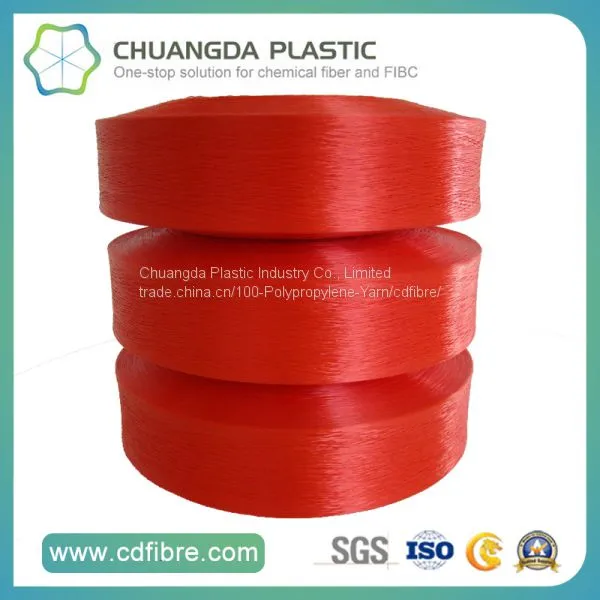 100% Textile Dyed PP FDY Yarn for Weaving and Knitting photo-4