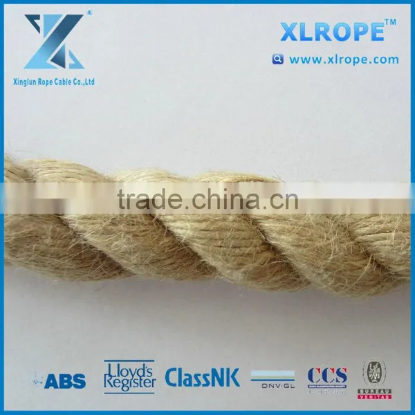 XLROPE Natural Fiber Rope 3 Strand 18mm Jute Rope photo-3