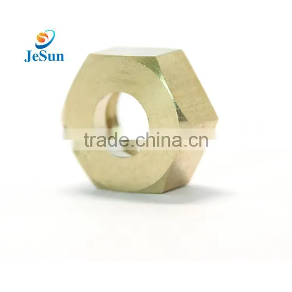 Made in China Hex Brass Nut,cnc Brass Lathe Turning photo-3