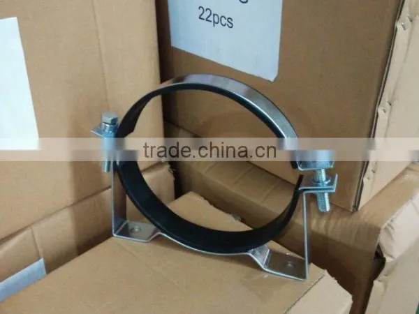 8"to 15" Zinc Plated With Rubber Hose Pipe Clamp Types photo-6