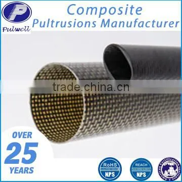 High Strength Woven 3k Carbon Fiber Tube photo-5