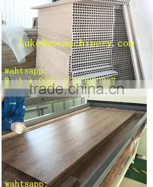 Wood Plastic Door Making Machine/wpc Hollow Door Board Production Line photo-2