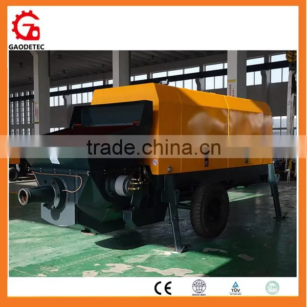 China Mnaufactuer Mini Concrete Trailer Pumping for Sale photo-2
