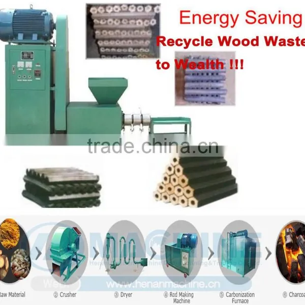 High Thermal Efficiency and Intelligent Wood/biomass Briquette Extruder Machine photo-2