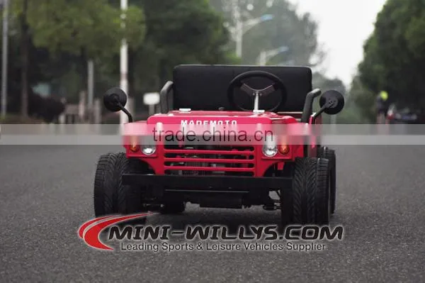150cc 4x4 Petrol Mini Jeep Willys for Sale photo-4