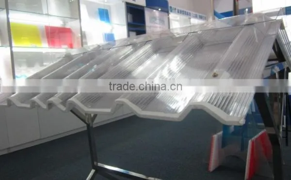 100% Virgin Material PC Corrugated Sheet With Ten Years Warranty photo-3