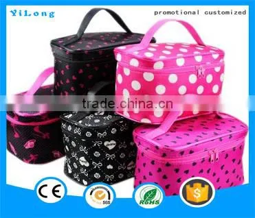 Wholesale High Quality Cheap Polyester Cosmetic Bags Canvas Cosmetic Bag photo-3