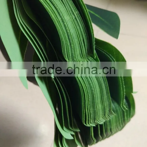 SJ070904 Plastic Green Leave Without Stem/artificial Leaves photo-5