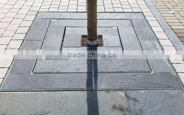 FO-9T17 Outdoor Stainless Steel Tree Perforated Strainer Tree Pool Cover photo-2
