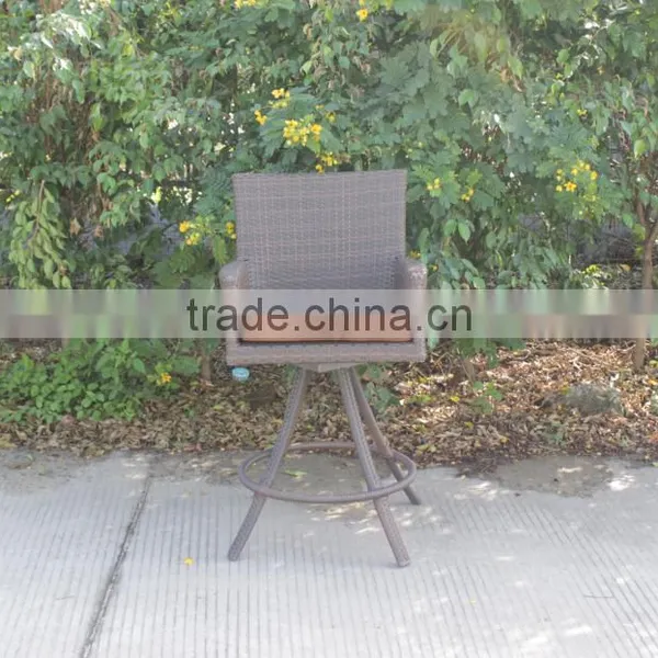 Outdoor Bar Furniture Revolve Bar Chair Rattan Bar Stool photo-4