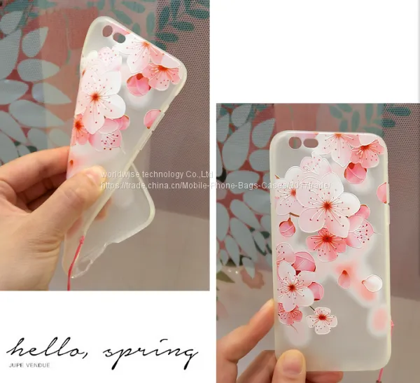 Pretty Cell Phone Case Cover Soft Tpu Silicone Mobile Phone Cases for IPhone7/7Plus/6/6s/6plus/6splus With Ring Holder photo-5