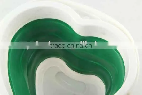 5L Outdoor Folding Circular and Heart Shaped Silicone Bucket photo-5