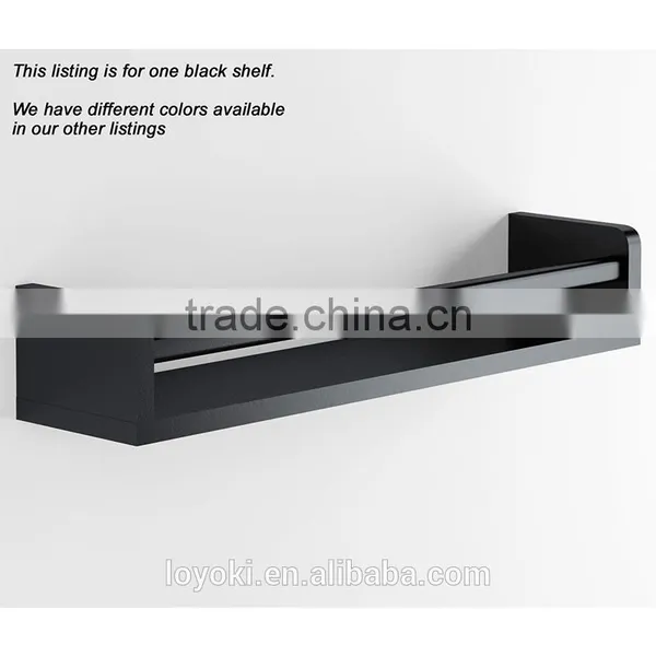 Gold Supplier Wall Mounted Book Shelf, Wall Decorative Shelf for Home, Wood Wall Shelf photo-2