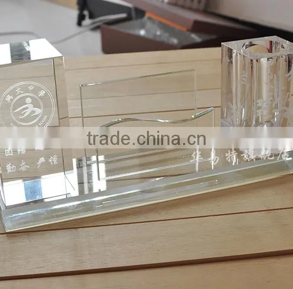 Office Crystal Pen Stand photo-3