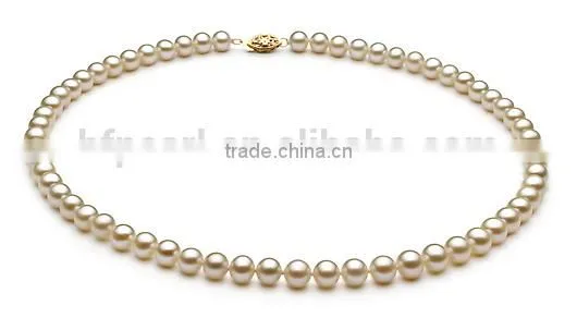 White 6-7mm AA Freshwater Pearl Jewelry photo-3