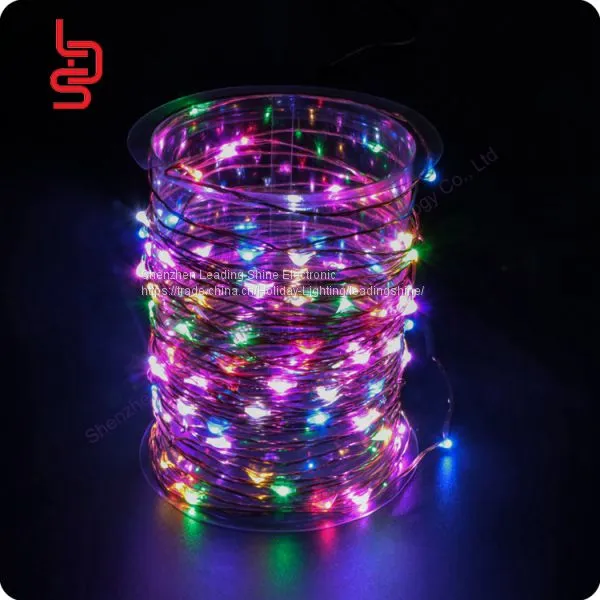 Waterproof Led Soft Copper Wire Christmas Tree Decoration Light Light Set Firefly Rice Smd Light String photo-2