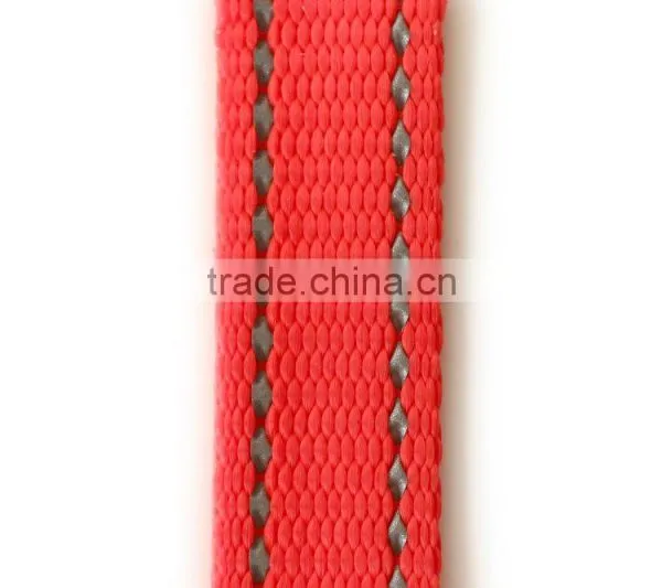 Reflective Webbing Strap, Custom Reflective Nylon Webbing for Pet Leash, Outdoor Furniture Nylon Webbing With Reflective Strip photo-5