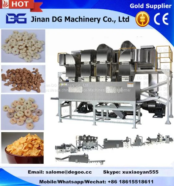 Automatic Chocolate Ball Instant Cereals Snack Food Manufacturing Equipment From JInan DG Machinery photo-2