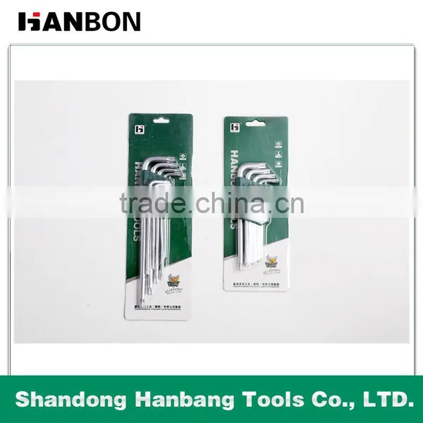 9Pcs Long Arm Ball Point Hex Key Set(Metric) photo-3