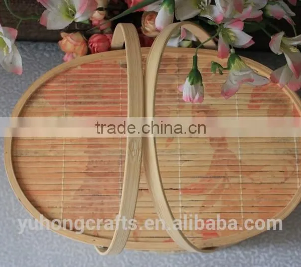 2015 New Bamboo Picnic Basket photo-2