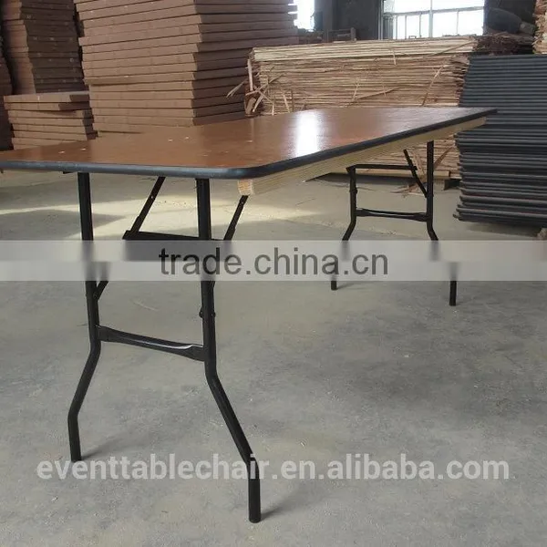 Used Round Restaurant Banquet Folding Dining Table photo-4