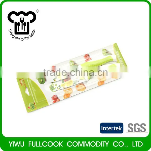 New Coming Different Types Flower No-stick Meat Slicer Kitchen Knife Set photo-3
