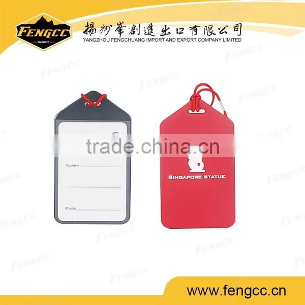 Promotion Customized Smart Soft Pvc Luggage Tag for Airplane photo-4