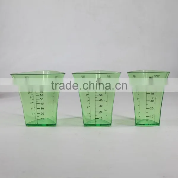 Small PS Measuring Cup Sets in Triangle Shape photo-2
