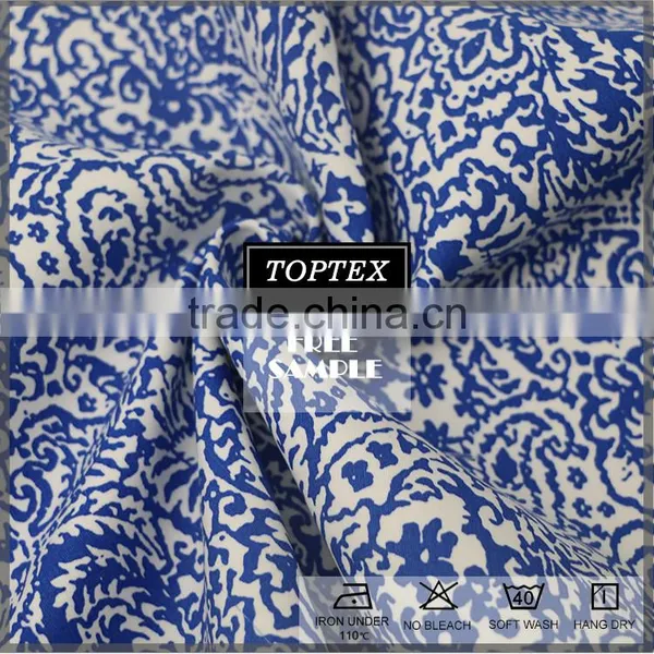Cotton Spandex Rotary Screen Printed Twill Fabric photo-3