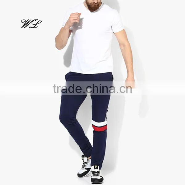 Men Cotton/Poly Loose Sweat Pants Fleece Knit Fabric Jogger Pants photo-2