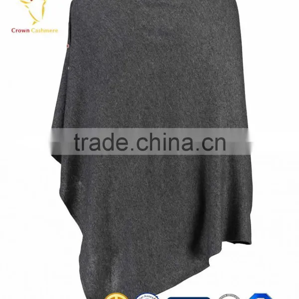 Colors Bottom Design Womens Knitted Wool Capes and Ponchos photo-6