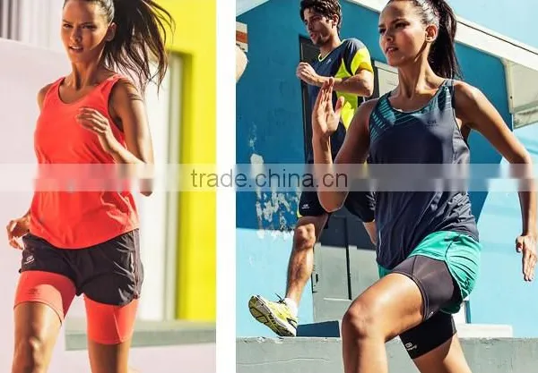 Women CoolDry Moisture Wicking Custom Sexy Wholesale Running Wear photo-2
