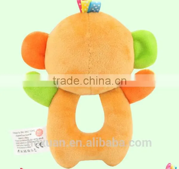 OEM Plush Animal Bear Baby Rattle photo-3
