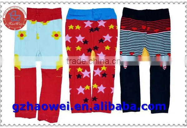 Baby Combed Cotton Tights, Colorful Cotton Knit Baby Tights Baby Pantyhose photo-2