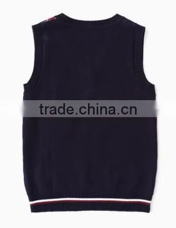 China Best Price Two Color 2017 Man Sweater Vest for Wholesale photo-3