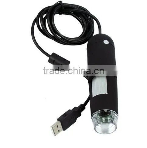 Portable USB 2.0 1.3MP 400X Digital Microscope With 8-LED Illumination photo-3